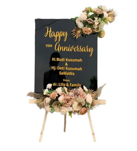 Papan Bunga Akrilik Denggungan