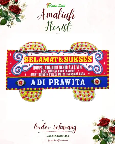 Papan Bunga Ucapan Selamat Denggungan